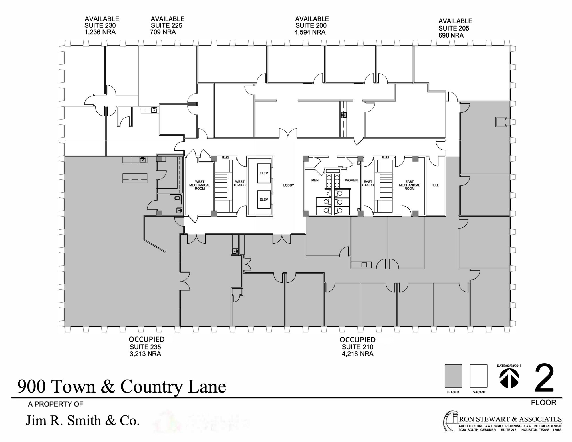 900 Town & Country Blvd, Houston, TX à louer Plan d’étage– Image 1 sur 1