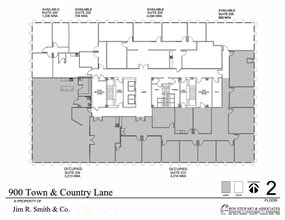 900 Town & Country Blvd, Houston, TX à louer Plan d’étage– Image 1 sur 1