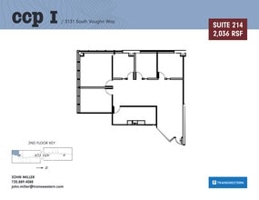 3131 S vaughn Way, Aurora, CO à louer Plan de site– Image 2 sur 2