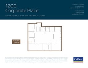 1200 N Federal Hwy, Boca Raton, FL à louer Plan de site– Image 1 sur 1