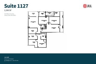 5530 Wisconsin Ave, Chevy Chase, MD à louer Plan d’étage– Image 1 sur 1