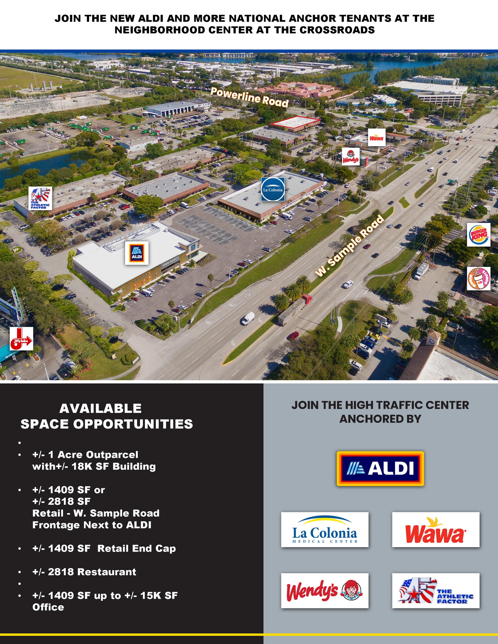 2301 W Sample Rd, Pompano Beach, FL à louer Aérien– Image 1 sur 9