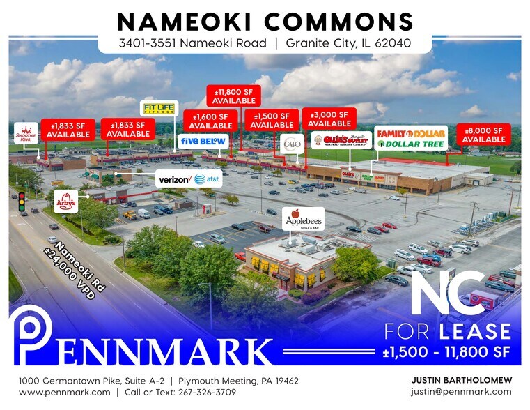 3401 Nameoki Rd, Granite City, IL à louer - Photo de l’immeuble – Image 2 sur 19