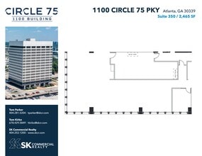 900 Circle 75 Pky SE, Atlanta, GA à louer Plan de site– Image 1 sur 1