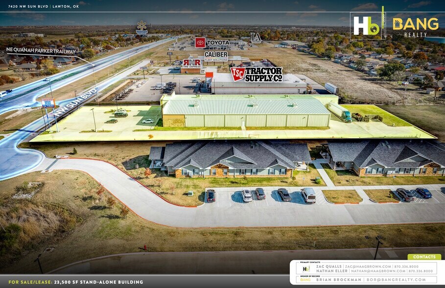 7420 NW Sun, Lawton, OK à vendre - Aérien – Image 3 sur 6
