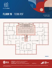 600 Stewart St, Seattle, WA à louer Plan d’étage– Image 2 sur 2