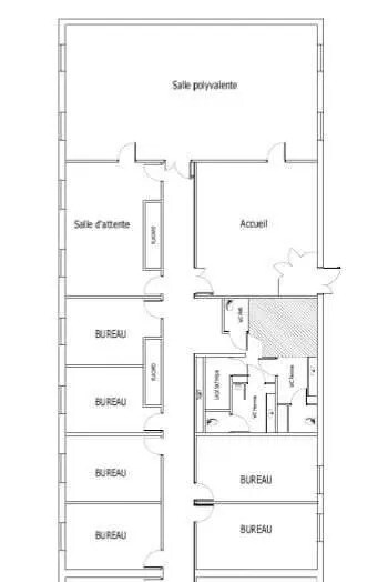 Bureau dans Lognes à louer - Plan d’étage – Image 2 sur 2