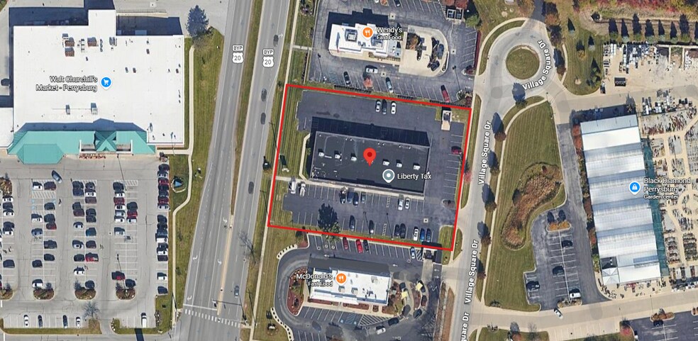26580 Dixie Hwy, Perrysburg, OH à louer - Aérien – Image 2 sur 3