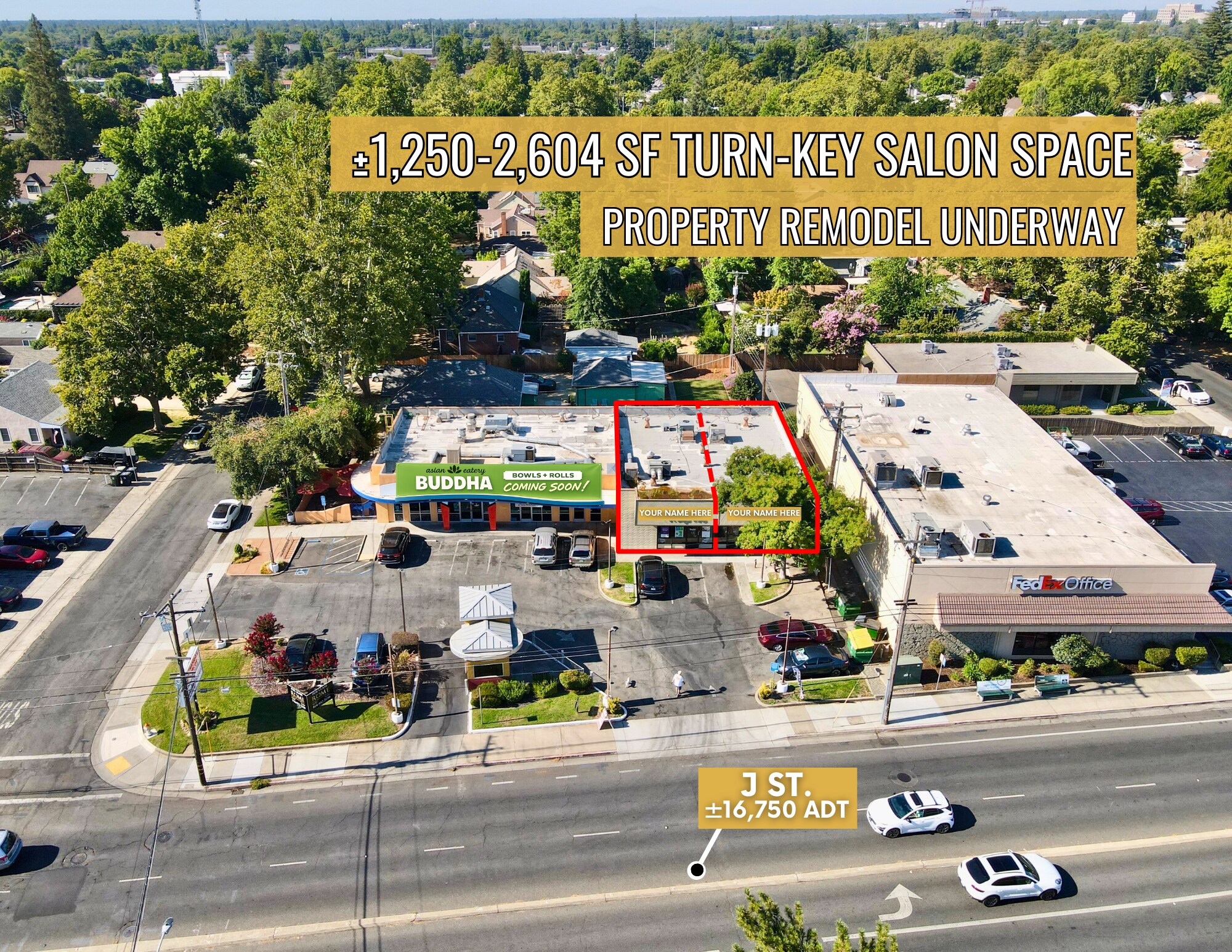 5640-5644 J St, Sacramento, CA à louer Photo principale– Image 1 sur 11