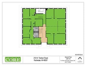 210 W Tienken Rd, Rochester Hills, MI à louer Plan d’étage– Image 1 sur 1