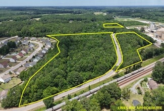 1827 River Rd, Fayetteville, NC - Vue aérienne vue de carte - Image1