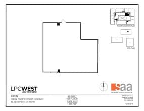 300 N Pacific Coast Hwy, El Segundo, CA à louer Plan d’étage– Image 1 sur 1