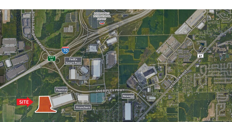 6100 S County Road 1075 E, Indianapolis, IN à louer - Photo de l’immeuble – Image 2 sur 2