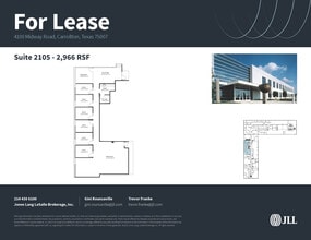 6100 W Plano Pky, Plano, TX à louer Plan d’étage– Image 1 sur 1