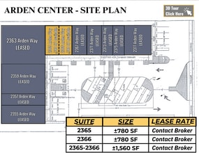 2355-2377 Arden Way, Sacramento, CA à louer Photo intérieure– Image 2 sur 3