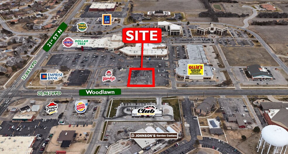 Woodlawn & 21st St, Wichita, KS à louer - Photo principale – Image 1 sur 2