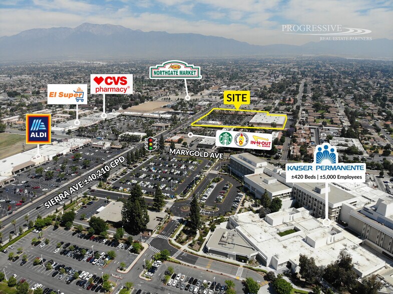 9765-9781 Sierra Ave, Fontana, CA à louer - Photo de l’immeuble – Image 1 sur 12