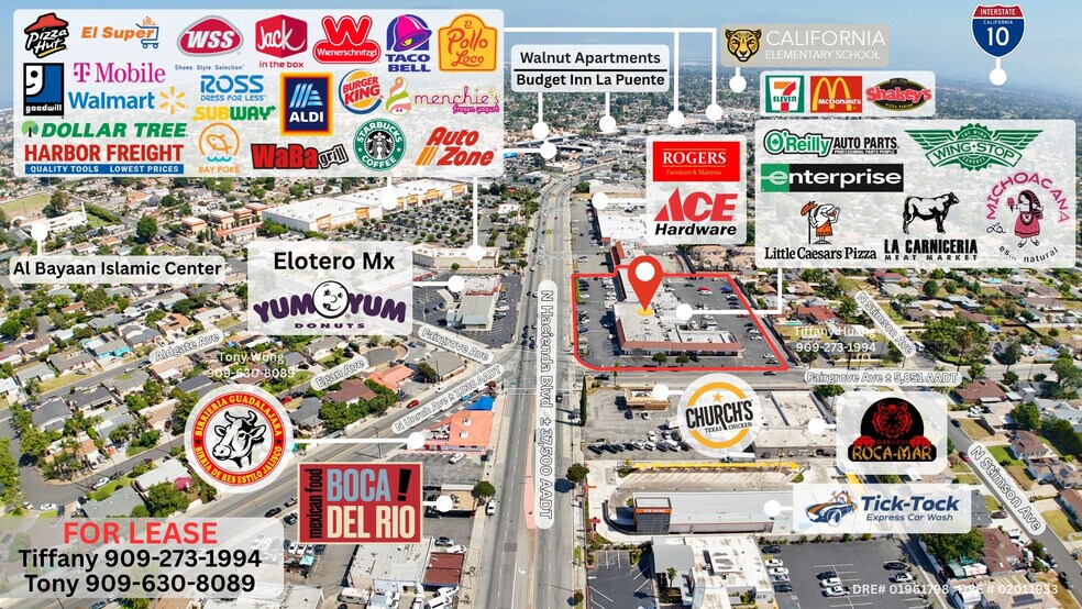 1200-1238 N Hacienda Blvd, La Puente, CA à louer - Photo principale – Image 1 sur 25