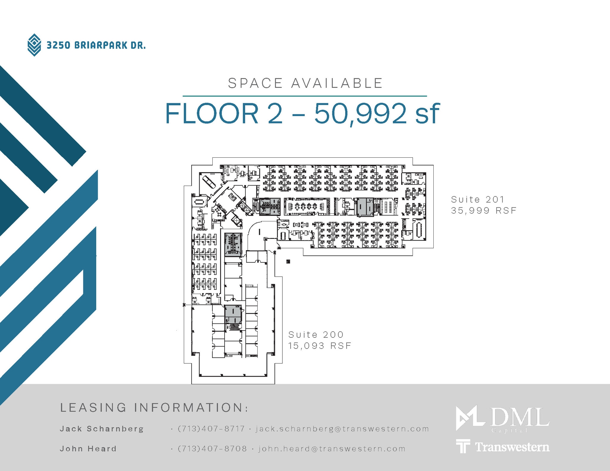 3250 Briarpark Dr, Houston, TX à louer Plan d’étage– Image 1 sur 1