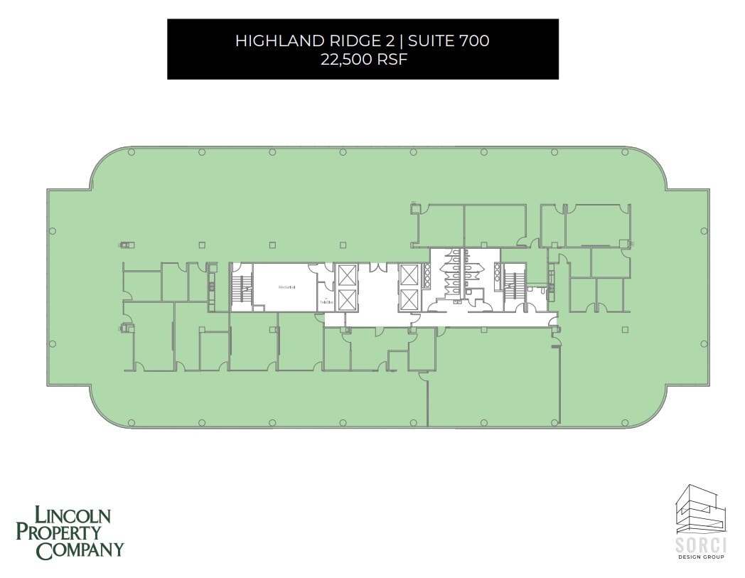555-565 Marriott Dr, Nashville, TN à louer Plan d’étage– Image 1 sur 1
