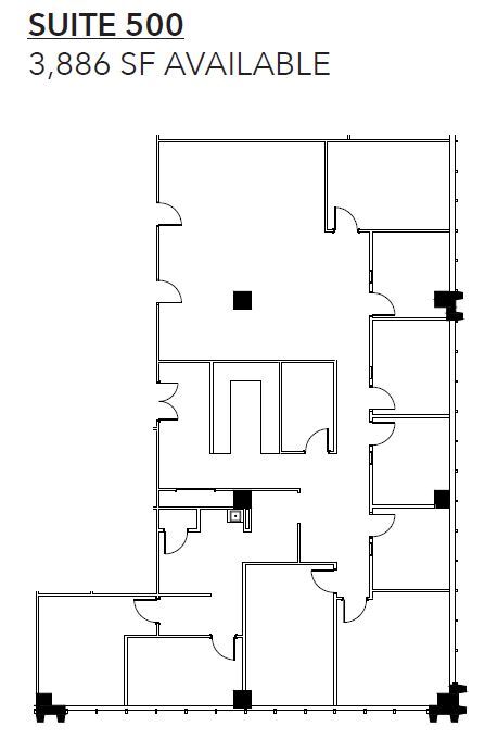 1111 Plaza Dr, Schaumburg, IL à louer Plan d’étage– Image 1 sur 2