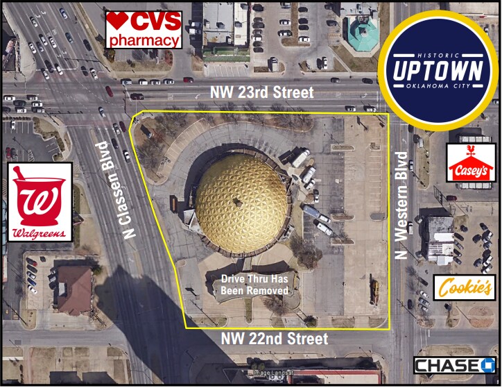 1112 NW 23rd St, Oklahoma City, OK à vendre - Aérien – Image 2 sur 9
