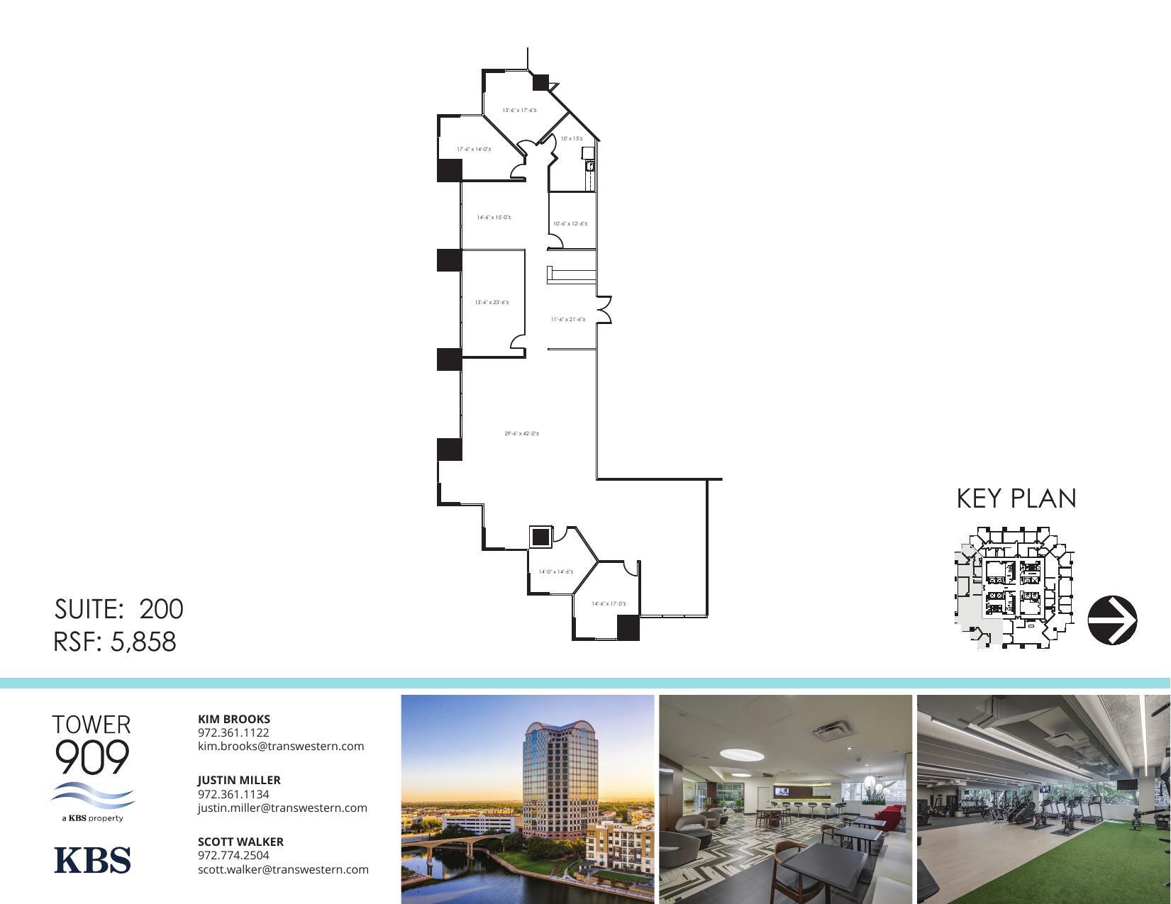 909 Lake Carolyn Pky, Irving, TX à louer Plan d’étage– Image 1 sur 1