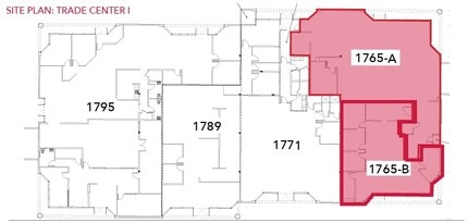 1765-1795 Orange Tree Ln, Redlands, CA à louer Plan de site– Image 1 sur 2
