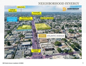 5991 Atlantic Ave, Long Beach, CA - Vue aérienne  vue de carte - Image1