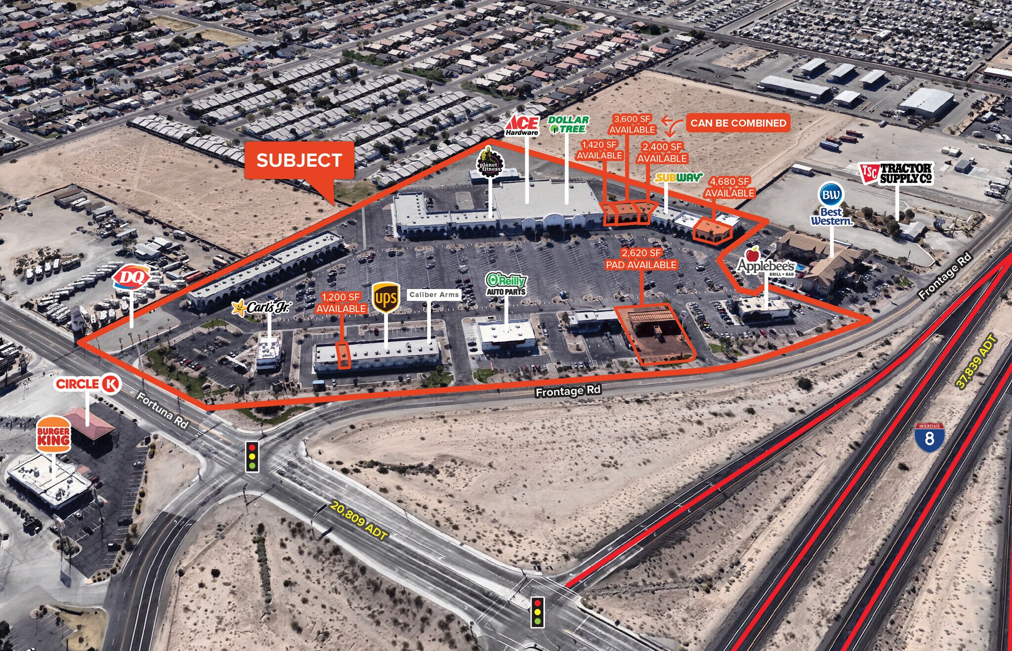 11274 S Fortuna Rd, Yuma, AZ à louer Photo de l’immeuble– Image 1 sur 4