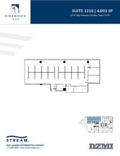 11757 Katy Fwy, Houston, TX à louer Plan d’étage– Image 1 sur 1