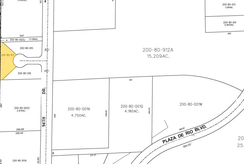 13350 N 94th Dr, Peoria, AZ à louer - Plan cadastral – Image 3 sur 4