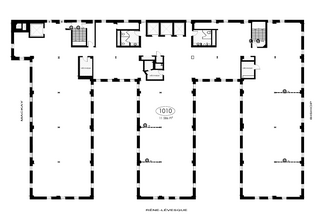 1425 Boul René-Lévesque O, Montréal, QC à louer Plan d’étage– Image 1 sur 1