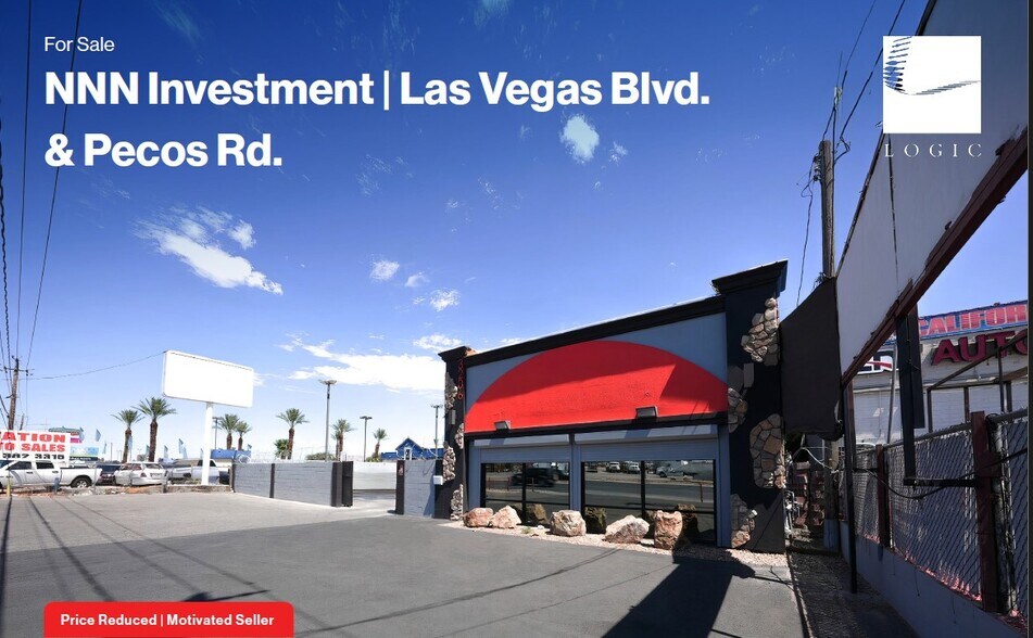 3206 N Las Vegas Blvd, Las Vegas, NV à vendre - Photo principale – Image 1 sur 10
