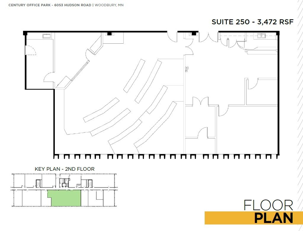 6043 Hudson Rd, Woodbury, MN à louer Plan d’étage– Image 1 sur 1