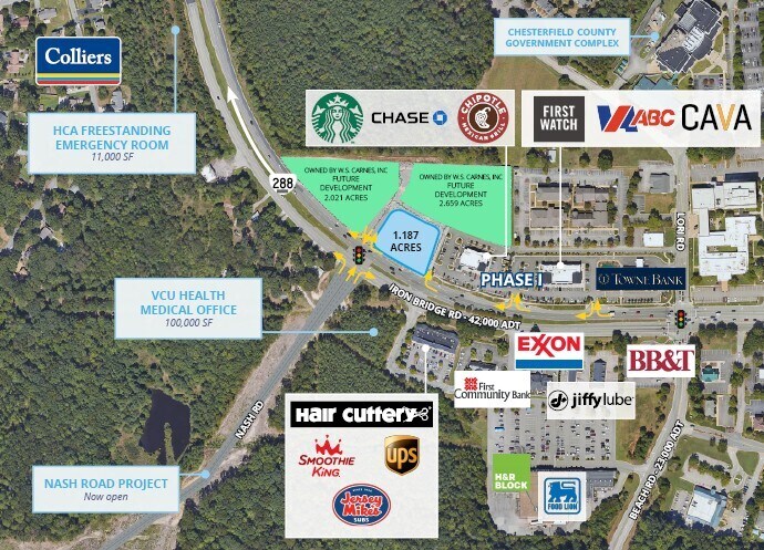 9801 Iron Bridge Rd, Chesterfield, VA à louer Photo principale– Image 1 sur 7