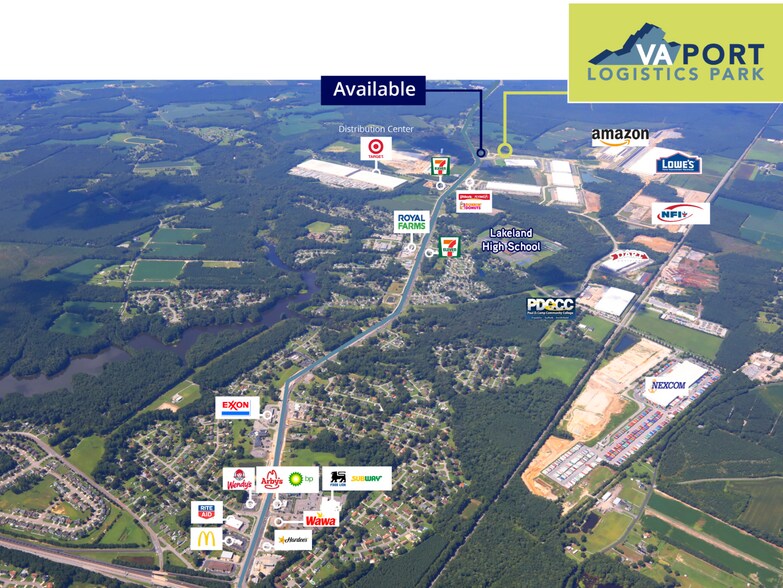 Lot 39 Holland Rd, Suffolk, VA à vendre - Aérien – Image 2 sur 2