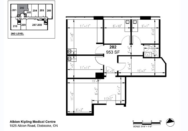 1525 Albion Rd, Toronto, ON à louer Plan d’étage– Image 1 sur 1