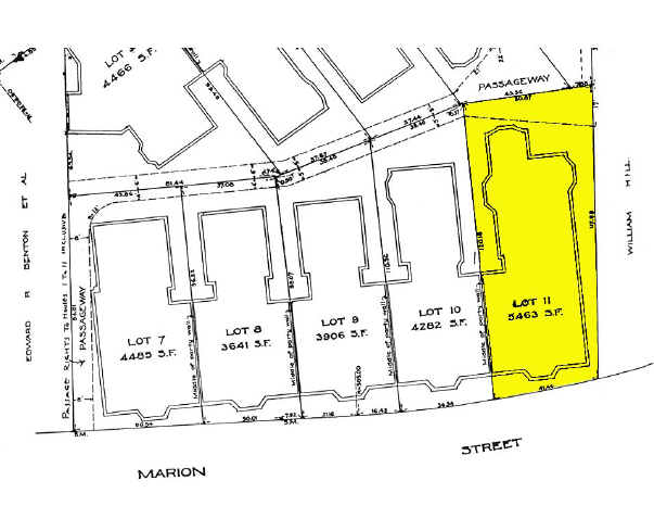 89 Marion St, Brookline, MA à vendre - Plan cadastral – Image 3 sur 3
