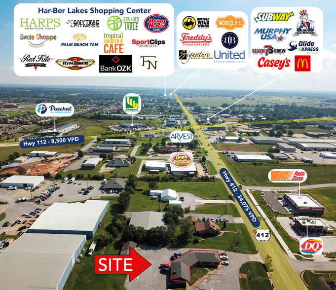 620 E Henri De Tonti Blvd, Springdale, AR à louer - Photo de l’immeuble – Image 2 sur 8