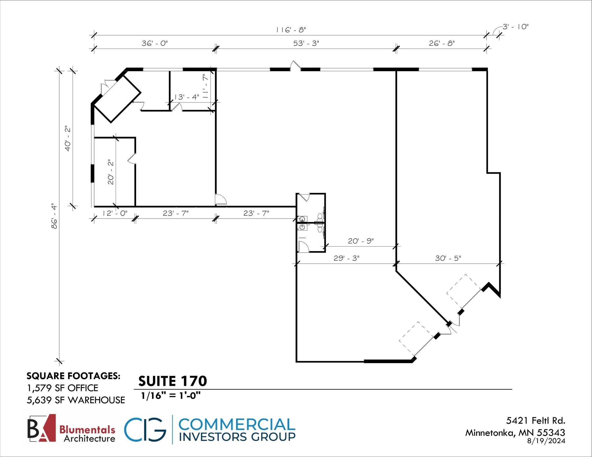 5421 Feltl Rd, Minnetonka, MN à louer Plan de site– Image 1 sur 1