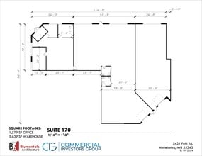 5421 Feltl Rd, Minnetonka, MN à louer Plan de site– Image 1 sur 1