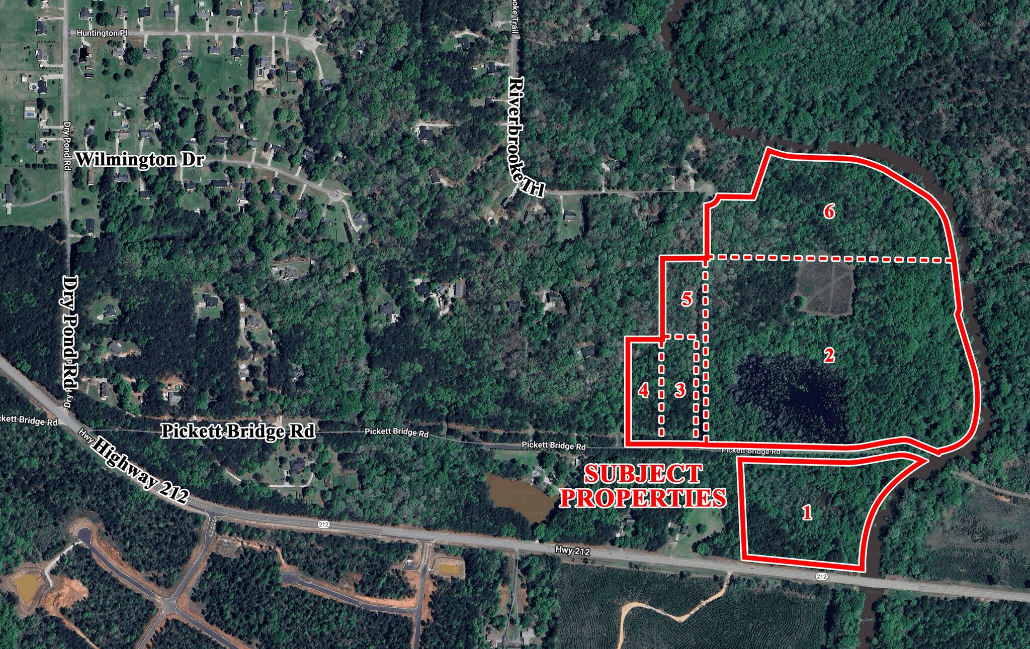 Multi-Lot Land off Highway 212 portefeuille de 6 biens à vendre sur LoopNet.fr Photo principale– Image 1 sur 6