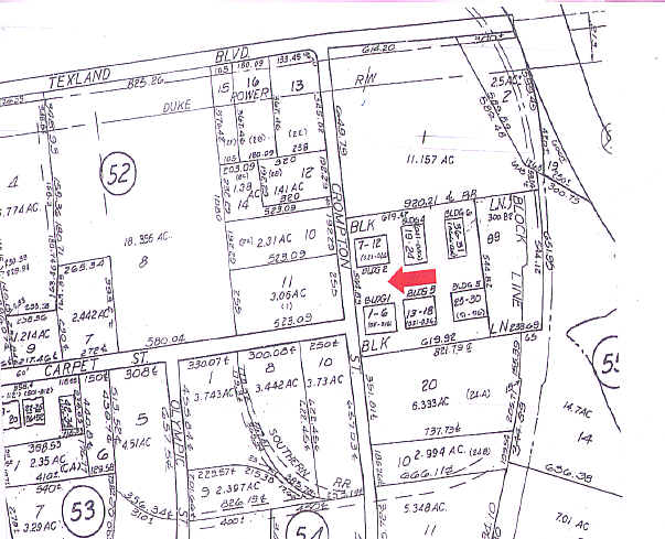 440-450 Crompton St, Charlotte, NC à louer - Plan cadastral – Image 2 sur 7