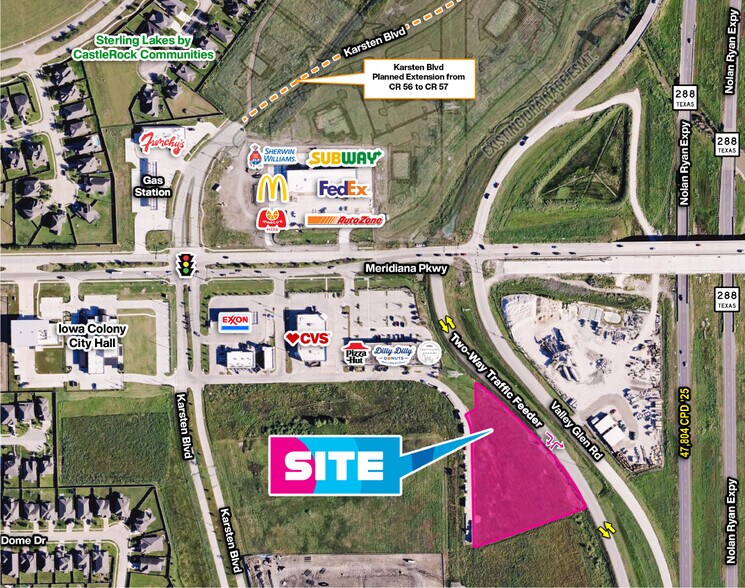 Highway 288 & CR 56, Rosharon, TX à vendre - Photo de l’immeuble – Image 1 sur 4
