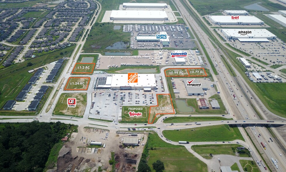 0 Cane Island Pky & Kingsland Blvd, Katy, TX à louer - Aérien – Image 1 sur 3