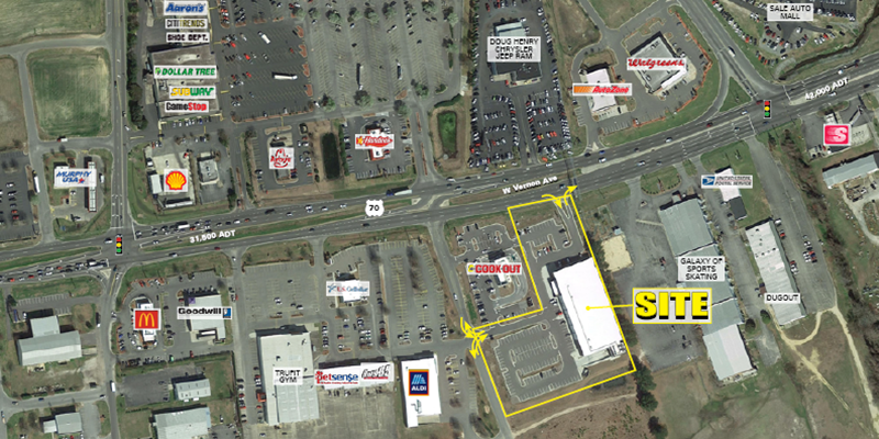 4050 W Vernon Ave, Kinston, NC à louer - Aérien – Image 2 sur 18