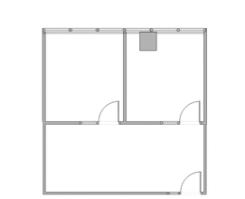 1840 Pyramid Pl, Memphis, TN à louer Plan d’étage– Image 1 sur 1
