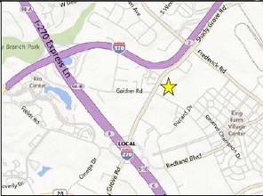 2101 Gaither Rd, Rockville, MD - VUE AÉRIENNE  vue de carte