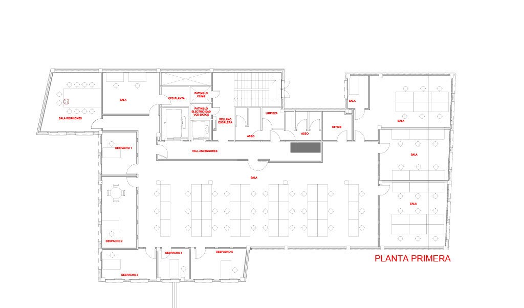 Calle de la Coruña, 29, Madrid, Madrid à louer Plan d’étage type– Image 1 sur 3